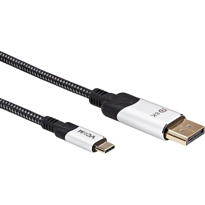 Кабель адаптер USB 3.1 Type-Cm --> DP(m), 1.8m ,VCOM <CU422MCV-1.8M