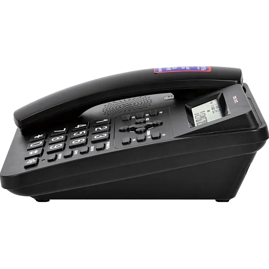 Телефон проводной TeXet TX-264 черный