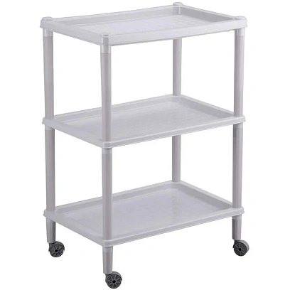 Этажерка BP_ ФЛАВИЯ 3 полки 420Х290Х610мм светло-серый