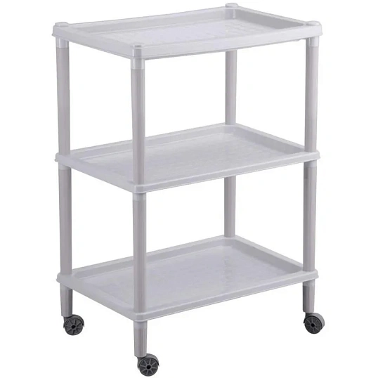 Этажерка BP_ ФЛАВИЯ 3 полки 420Х290Х610мм светло-серый