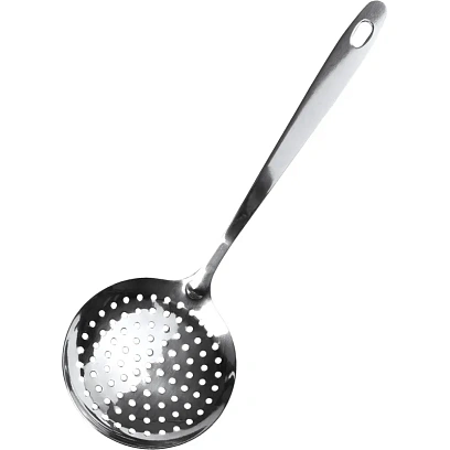 Шумовка нерж.ручка 20см ''Luxstahl'', кт1086