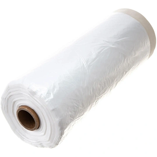 Пленка защитная с клейкой лентой БИБЕР 31814 2,7х20м