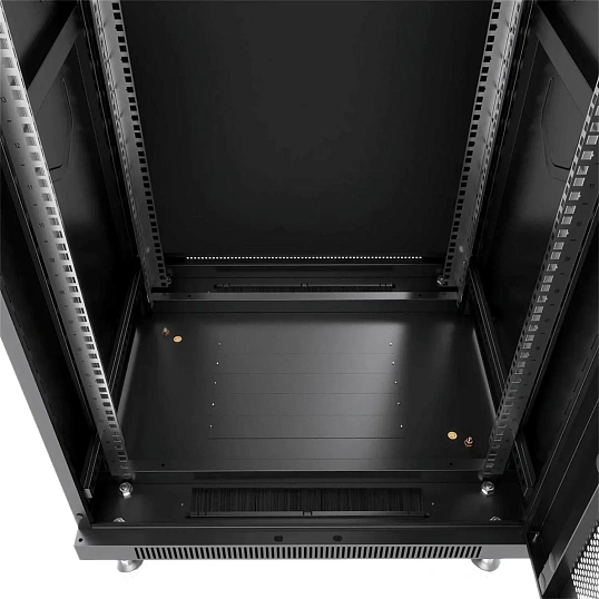 Шкаф напольный 19, 42U Cabeus ND-SC-42U60/120-BK 600x1200mm передн и задн