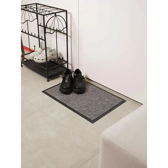 Коврик входной влаговпитывающий Luscan Professional 40х60см серый