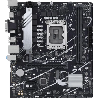 Материнская плата ASUS PRIME B760M-K D4,LGA1700,2xDDR4