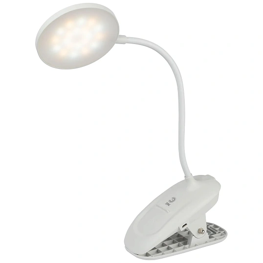 Светильник настольный ЭРА NLED-513-6W-W светодиодный аккумуляторный,белый
