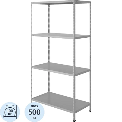 Стеллаж металлический Cobalt Shelf MS180KD/100x50/4
