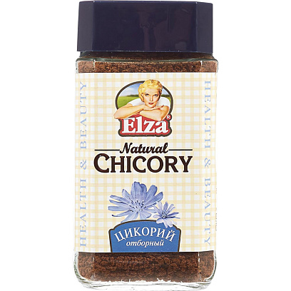 Цикорий гранулированный ELZA Natural Chicory стекл. банка 100г