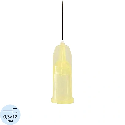 Игла для мезотерапии 30G (0,3x12мм) Meso-relle 100шт/уп