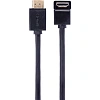 Кабель HDMI---HDMI ver 2.1 8K@60Hz угол 90град  2м, Telecom <TCG256-2M