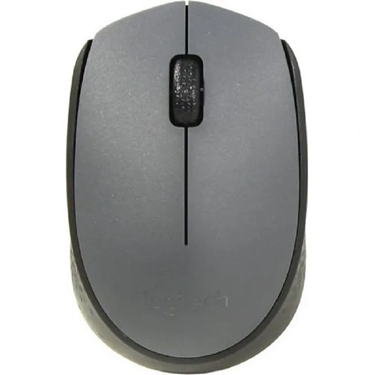 Мышь компьютерная Logitech беспроводная M170, Gray [910-004646