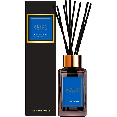 Аромадиффузор AREON STICKS PREMIUM 85 ml. Блю кристал