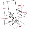 Кресло VB_EChair 663 TC-H/SL черный TW-01 38-418 сетка/ткань