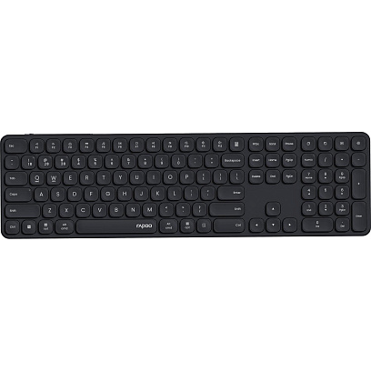 Клавиатура RAPOO беспроводная E9550L, цв. Dark Grey