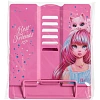 Подставка для книг металл,РОЗОВАЯ ,ДЕВОЧКА 15.8x16x12.8см,6настроек, 66504