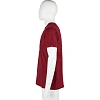 Футболка (160 г.) с кор.рукавом бордовый (XXXL)