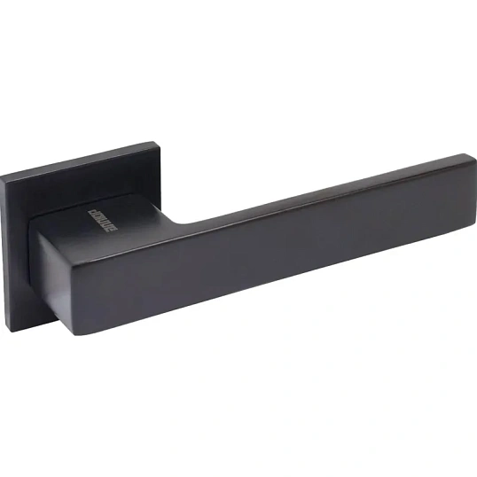 Ручка УЗК_д/межкомн.дв. АЛЛЮР АРТ РИНГО BL (83150) черный матовый, комплект