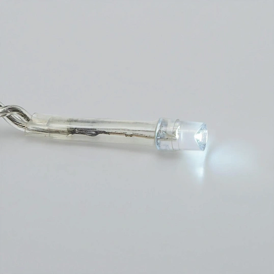 Гирлянда светодиодная Дождь 1,5x1,5 м, 144 LED, мерцание, белый,  235-035