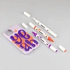 Набор маркеров Kreative Markers Acrylic duo tip пластиковый бокс 12цв,23121