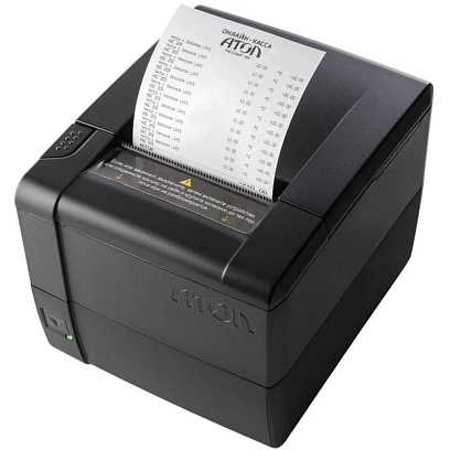 Фискальный регистратор ККТ АТОЛ 25Ф.черный.Без ФН.USB.RS-232.Ethernet5.0