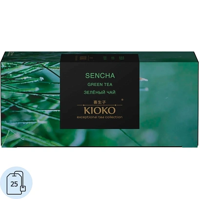 Чай зеленый Kioko Sencha 25пак x 2г