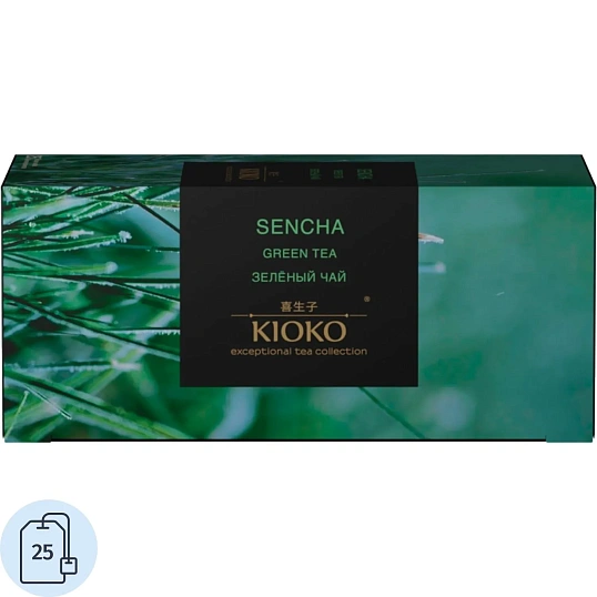Чай зеленый Kioko Sencha 25пак x 2г