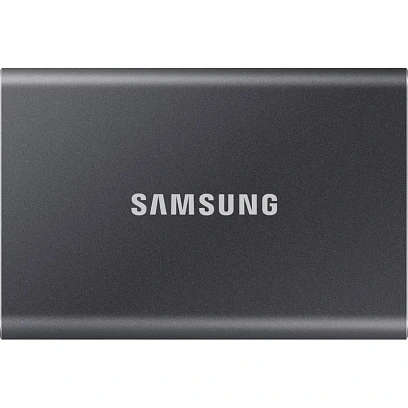 Портативный SSD Samsung T7, 2Tb, Titan Gray (MU-PC2T0T/WW)