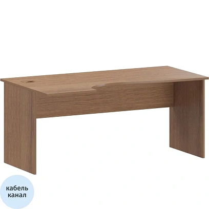 Стол эргономичный PT Арго А-202 левый орех гварнери