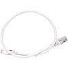 Патч-корд TWT TWT-45-45-0.5/S-GY FTP кат.5e, 0.5 м, серый
