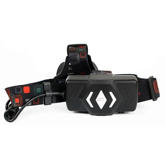 Фонарь налобный Ultraflash E1334 (акк.3,7В,3LED,4В