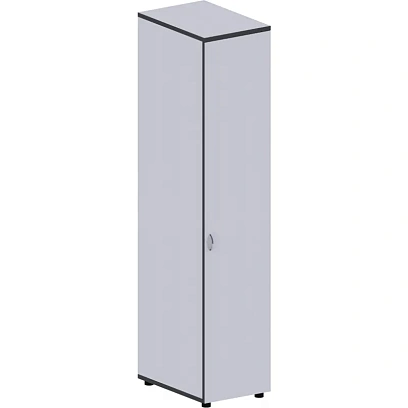 Гардероб MS_Агат узкий АСС-59 серый