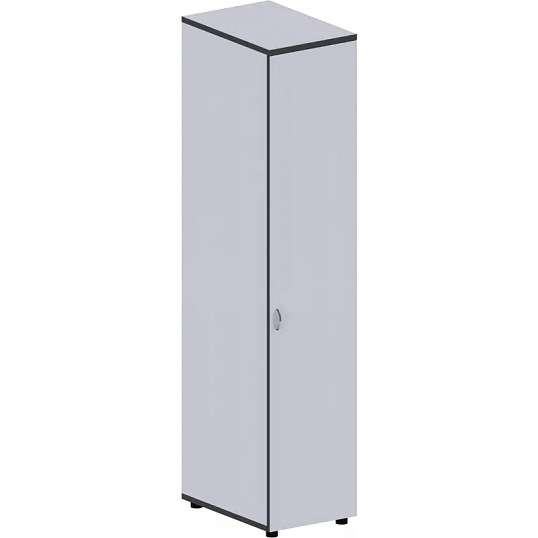 Гардероб MS_Агат узкий АСС-59 серый