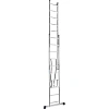 Лестница трехсекционная алюминиевая 3х10 ступеней TOPFORT