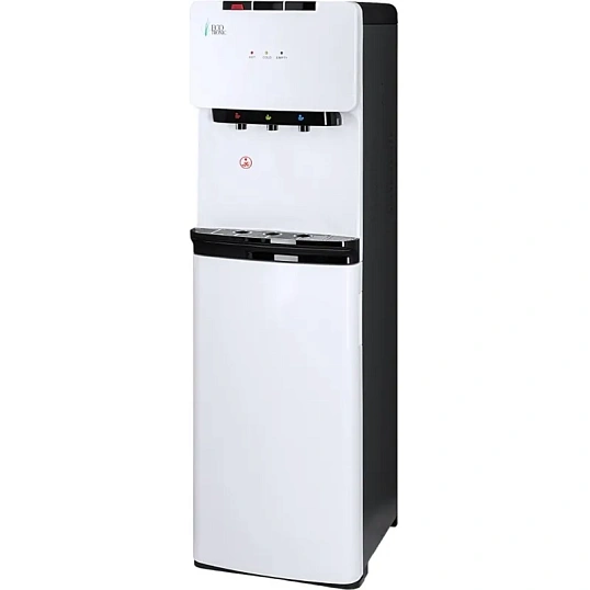 Кулер Ecotronic K41-LXE  white-black с нижн загрузкой бутыли и электр охлаж