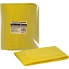Тряпка для пола из микрофибры универсальная 220г/м2 50х80см желтая