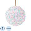 Шар Новогоднее подвесное украшение из пенополистирола / 8х8х8см арт.94523