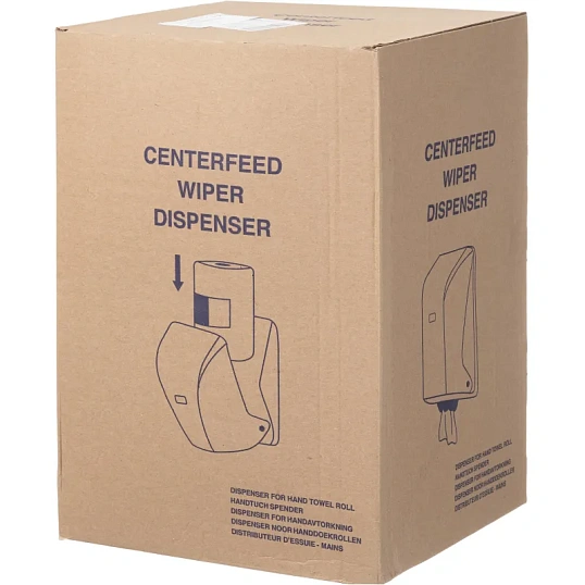 Диспенсер для полотенец рулон Luscan Prof Optima ЦВ 1by1 белый