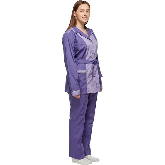 Костюм для горничных и уборщиц жен.  у09-КБР  (р.52-54)р.158-164