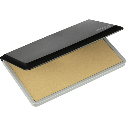 Подушка штемпельная настольная 90х160 мм, черная, MICRO 3 black