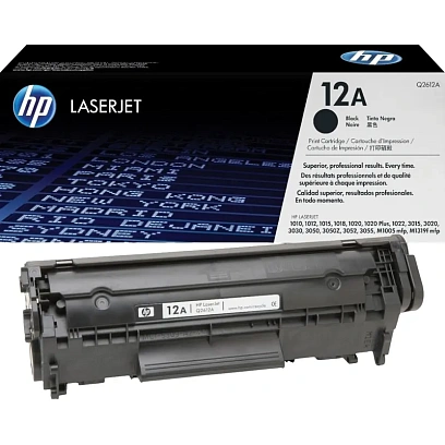 Картридж лазерный HP 12A Q2612A чер. для LJ 1010/1012/1015