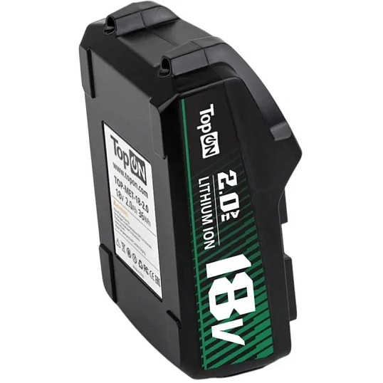 Аккумулятор для Metabo TopOn А 18V 2.0Ah(Li-Ion)PN:625457000 TOP-MET-18-2.0