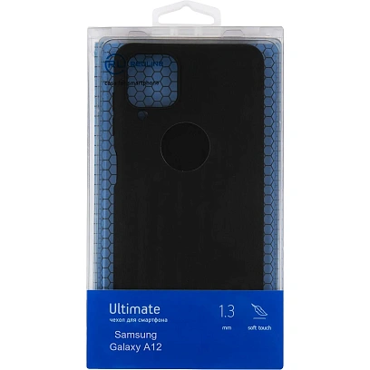Чехол -крышка Red Line Ultimate для Samsung Galaxy A12, чер, УТ000023503