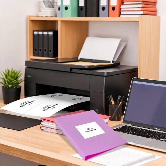 Этикетки самоклеящиеся 105х148 мм/4 шт. на лис.А4 (100 лист