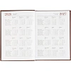Ежедневник датированный 2026 А5+ IDEAL NEW коричневый 3-344/02