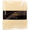 Плед микрофибра Luscan, фактура бежевый 200х220