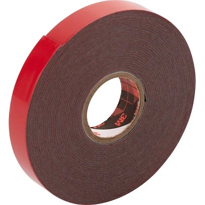 Клейкая лента автомобильная 3М GT6008F двусторонняя, акриловая, 12 мм х 5 м