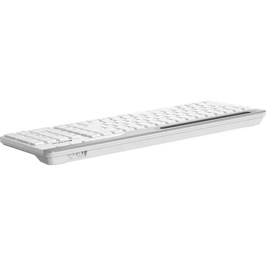 Клавиатура A4Tech Fstyler (FBK25 WHITE) белый/серый USB беспроводн/BT/Radio
