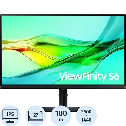 Монитор Samsung S27D604UAI 27 Wide LCD, 5(GtG)ms, 350 cd/m2, LS27D604UAIXCI