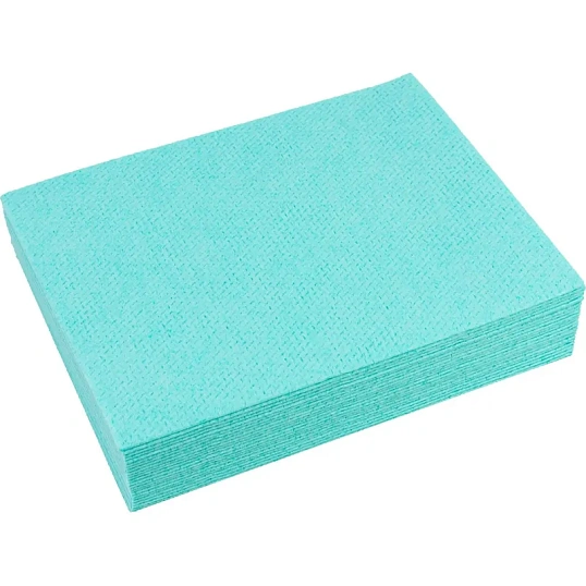 Салфетки хозяйственные Vileda ДжиПи Плюс зеленые 25шт/уп 100845