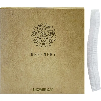 Шапочка для душа GREENERY ,картон,250шт